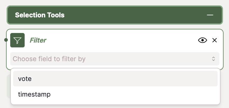 Atlas Filter dropdown 1.